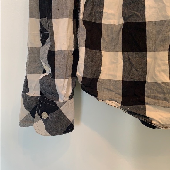 black white gray flannel - Picture 3 of 5